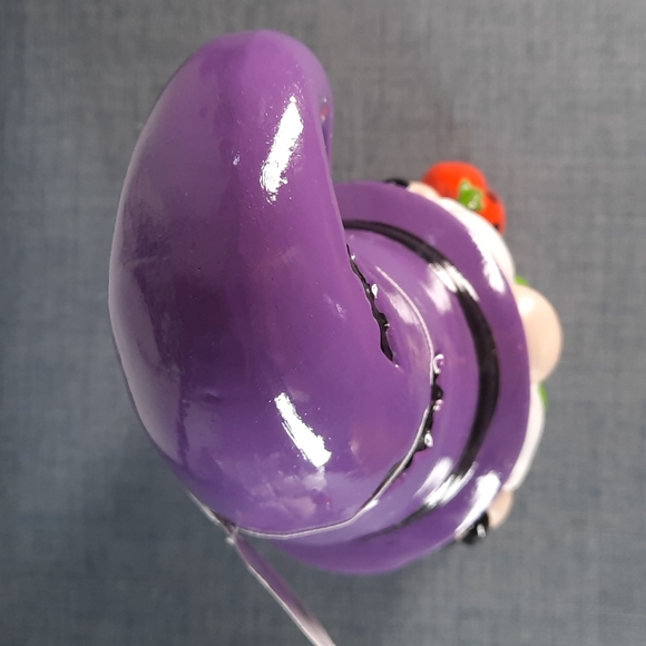 Gnome Halloween Witch Boo Ceramic Figure Figurine Statue Whimsical Fun NWT - Picture 5 of 7